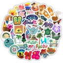 Summer Stickers 50 pcs A1782 1