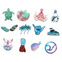 Summer Stickers 50 pcs E211 3