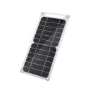 Sunpower 35W 5V bærbart solpanel med USB-port 30x14,5cm vandtæt solpanel til telefon, camping, hjemme, udendørs brug 1