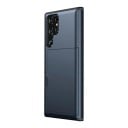 Suojakuori Samsung Galaxy S26 Ultra S korttipidikkeellä Liukuva korttipaikka Kaksikerroksinen kuori PC:stä ja TPU:sta Älypuhelimelle 8