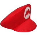 Super Mario -hattu viiksillä Super Mario -asu Halloween-asu Asutarvikkeet 4