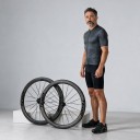 SUPERTEAM Carbon Wielen 700C Velg 50 mm Breedte 28 mm As 12 x 100 en 12 x 142 mm Tubeless SRAM XDR 12s Zwart Voor Schijfremmen 4