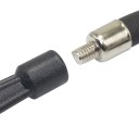 Suport auto universal 450 x 250 mm, negru, pentru haine și costum, pentru tetiera banchetei din spate, accesorii auto din PVA și oțel inoxidabil 5