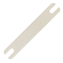 Suport din bambus natural 50 x 8 x 2 cm pentru scaunul de masă pentru copii cu gume antiderapante și decupaje 6 x 2,5 cm 9
