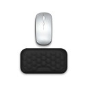 Suport ergonomic pentru încheietura mâinii, 150 x 80 x 20 mm, spumă cu memorie, suprafață de masaj, ameliorează tensiunea la lucrul cu mouse-ul. 2