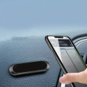 Suport magnetic metalic pentru telefon, autoadeziv, pentru perete sau tablă, 2 autocolante magnetice, accesorii mobile pentru uz casnic 2