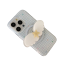 Suport magnetic pentru telefon cu motiv de aripi și stea Suport decorativ din plastic pentru iPhone 15 Accesoriu stilat 4