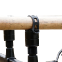 Suport magnetic pentru undiță cu mecanism de eliberare rapidă Hirisi 6,3 × 4,2 cm fixare solidă negru pentru suporturi de pescuit 4