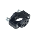 Suport multifuncțional pentru motocicletă 22-32mm reglabil T6 din aliaj de aluminiu stent durabil ghidon suport dispozitiv mobil GPS 2