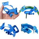 Suport pentru filtrare acvariu 11,8x2,5x6 cm Clema de fixare pentru furtun Unelte de filtrare pentru tub 12/16 mm Montaj pe sticlă până la 1,2 cm 3