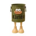 Suport pentru pix 9x8 cm cu motive de desene animate Organizator simplu de birou Cutie de depozitare pentru ustensile de scris pentru studiu acasă și birou 4