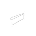 Suport suspendat 22 x 8,5 x 1,2 x 2,2 cm pentru role de hârtie prosoape din folie Raft de bucătărie Fără găurire Raft de depozitare Accesorii 3