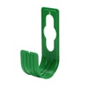 Suport suspendat pentru furtunul de grădină în formă de cârlig Suport de perete pentru furtunul răsucit Pe perete sau gard Plastic 22,5 x 7,5 cm 2