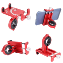 Suport telefon bicicletă 55-95 mm Suport ghidon reglabil 22,2-31,8 mm Suport telefon bicicletă universal Fixare sigură 1