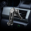 Suport telefon cu cap sferic de 17 mm cu clemă pentru orificiul de ventilație auto, compatibil cu suporturi magnetice și cu bilă pentru navigație GPS 3