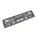 Suport universal pentru numere de înmatriculare 52,7x13 cm Cadru standard pentru plăcuțele de înmatriculare cu protecție anticoroziune Capac rezistent 1
