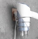 Suporte de parede adesivo para secador de cabelo 1