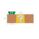 Suporte de parede para escovas de dentes estilo Super Mario Capacidade para 3 escovas Organizadores para escovas elétricas e manuais Suporte de casa 2