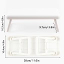 Suporte dobrável para mãos 10,4 x 28 x 9,7 cm Suporte para mãos de mesa para manicure Modelação de unhas Leve e portátil 4