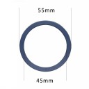 Suporte magnético com adesivo metálico 55 x 45 mm Suporte universal para telemóveis e acessórios para mesa ou parede 4