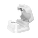 Suporte magnético de plástico para cabos com base adesiva para gestão de fios 22x22x14,6 mm 2