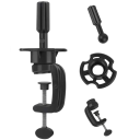 Suporte para cabeças de peruca com fixação à mesa 20-25 cm Suporte estável para perucas para uma fixação segura 4