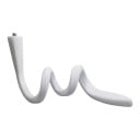Suporte para câmara de bebé 42 cm Flexível Rotativo a 360° Rosca 1/4 polegada Superfície de silicone Sem perfuração Para berço e mesa 1