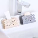 Suporte para esponja com flores 4