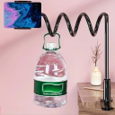 Suporte para tablet com clip para mesa 70 cm Braço flexível tipo ganso Universal para tablets 4,7–11" Suporte ajustável para leitura e visualização 4