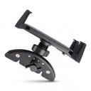 Suporte para tablet e telefone no carro para slot de CD Universal Mandíbulas extensíveis Junta esférica Parafuso de aperto Preto Para navegação 5