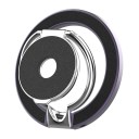 Suporte para telefone reversível com abertura e anel magnético 5,7 x 5,8 cm Suporte magnético para telemóvel Suporte universal 7