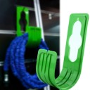 Suporte suspenso para mangueira de jardim em forma de gancho Suporte de parede para mangueira enrolada Para parede e cerca Plástico 22,5 x 7,5 5