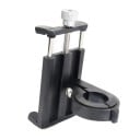 Suporte universal de metal para telefone em bicicleta e motocicleta com parafuso de bloqueio, suporte de alumínio rotativo a 360° para guiador 5