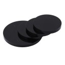 Support à bijoux en acrylique 3 niveaux organisateur de bureau pour bracelets et bagues supports ronds acrylique support multi-niveaux pour rangement de bijoux 8