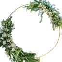 Support circulaire en métal 180 cm arche de mariage cadre rond pour ballons décoration pour mariages anniversaires fêtes et événements festifs 5