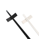 Support créatif pour baguettes et couverts 7 × 2,3 × 2 cm support de table pour baguettes cuillère fourchette pour ustensiles de table 2