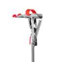 Support de canne à pêche avec ressort automatique sensibilité réglable environ 56 × 4,5 cm acier inoxydable trépied pliable pour la pêche 1