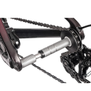 Support de chaîne pour le nettoyage des vélos Volant d'inertie virtuel pour vélos de route et VTT Outils de service pour le lavage et l’entretien de la chaîne 5