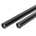 Support de fond télescopique réglable 300×240 cm cadre en aluminium base en fer noire pour photographie et bannières publicitaires 2