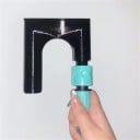 Support de jardinage pour raccord rapide de tuyau 11 x 11,5 cm support suspendu en plastique pour pelle, râteau et outils de jardin 6