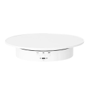 Support de présentation rotatif motorisé 360° diamètre 20 cm Surface légèrement structurée Socle rotatif Alimentation par câble Support 2