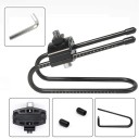 Support de selle de vélo amortissant avec suspension 165 × 85 mm capacité de 230 kg construction en métal pour une conduite plus confortable 4