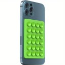 Support de téléphone en silicone avec ventouse 8 x 5,5 cm Support mural unilatéral antidérapant Support adhésif pour mobile Maison Bureau Auto 9