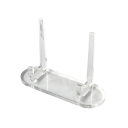 Support en acrylique transparent multi-usage pour téléphone, cartes de visite et images, organisateur de bureau pour présentation et rangement d'objets 1