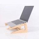 Support en bambou pour ordinateur portable 2