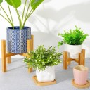 Support en bois pour plantes G1562 3