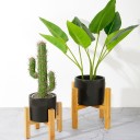 Support en bois pour plantes G1562 4