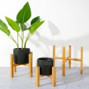 Support en bois pour plantes G1562 5