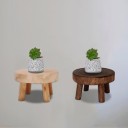 Support en bois pour plantes 1