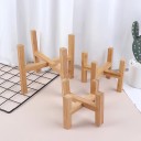 Support en bois pour pot de fleurs 3